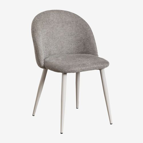 Pack De 4 Chaises De Salle À Manger Kana Deluxe Gris Taupe Clair