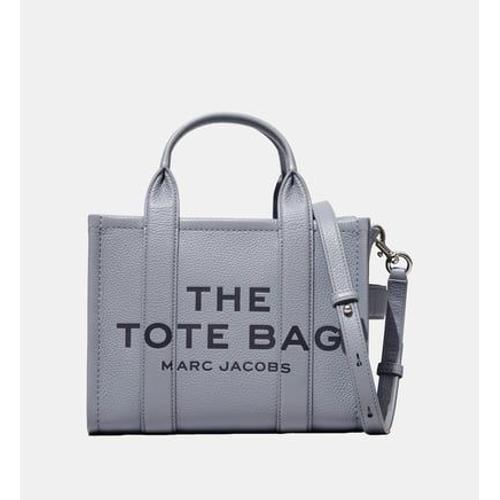 MARC JACOBS - Sac cabas The Leather Small Tote Bag - Bleu