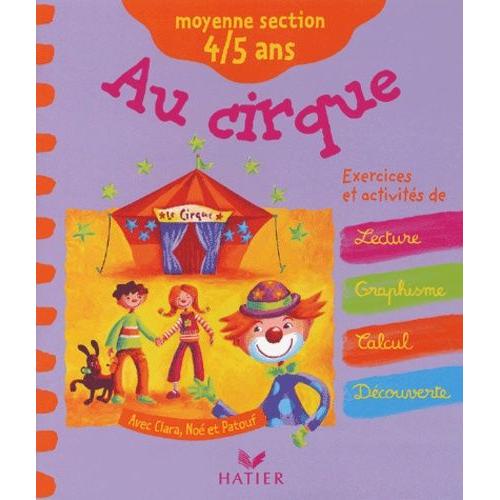 Au Cirque Moyenne Section 4/5 Ans