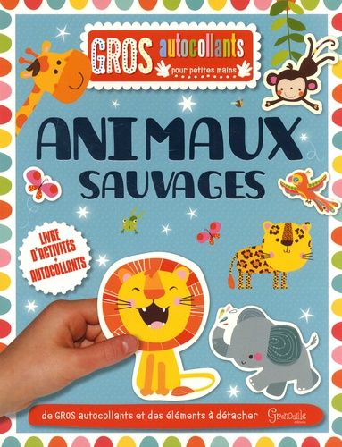 Animaux Sauvages - De Gros Autocollants Et Des Éléments À Détacher