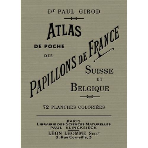 Atlas De Poche Des Papillons De France, Suisse Et Belgique