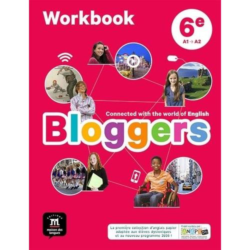 Anglais 6e A1-A2 Bloggers - Workbook