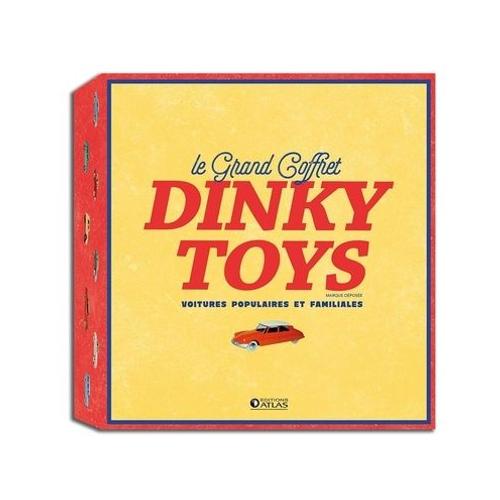 La Grand Coffret Dinky Toys - Voitures Populaires Et Familiales - Le Grand Livre Dinky Toys Avec 2 Voitures Miniatures Fiat 600d Et Volkswagen Authentiques