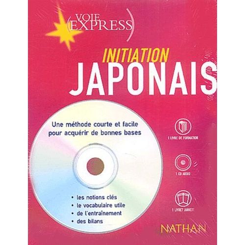 Initiation Japonais - Coffret Livre + Cd Audio