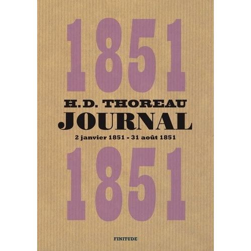 Journal - Volume 5, (2 Janvier 1851 - 31 Août 1851)