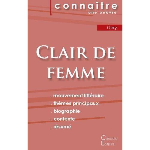 Clair De Femme - Fiche De Lecture