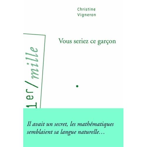 Vous Seriez Ce Garçon
