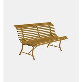 Fermob - Banc Louisiane - D2 Pain D'épices - 150 X 80 X 72 Cm - Bronze