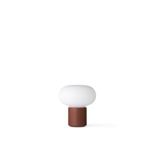 New Works - Lampe De Table Portable Karl-Johan - Earth Red - Rouge