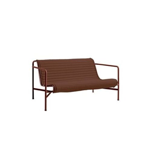 Hay - Coussin D'assise Pour Le Banc Palissade Lounge - Rouge Fer - Rouge