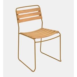 Fermob - Chaise en teck SURPRISING - D2 Pain d'épices