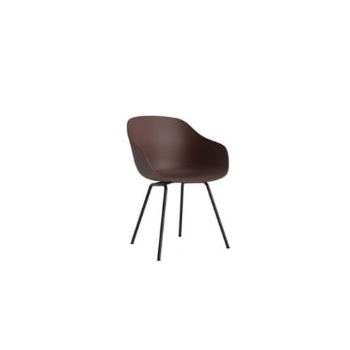 Hay - Chaise About A Chair Aac 226 - Raisin 2.0 - Noir - Patins Standards En Plastique - Violet