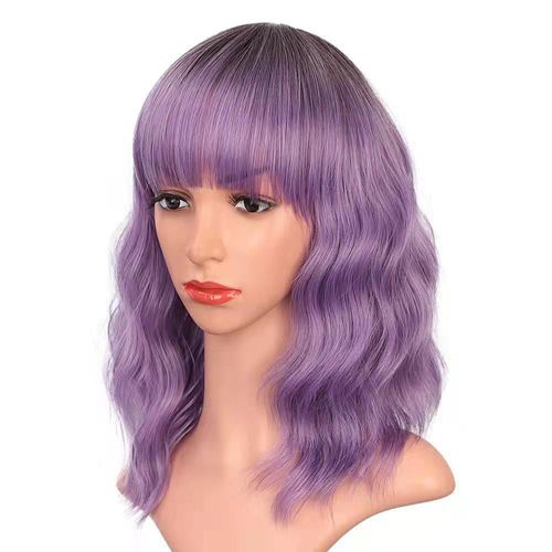 Perruques De Cheveux Humains, Perruques De Cheveux Courts Bouclés Pour Femmes, Perruques Pleine Tête