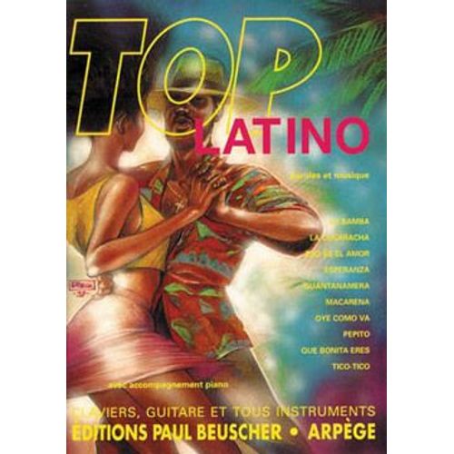 Top Latino (Chant+Piano Simplifié+Accords)