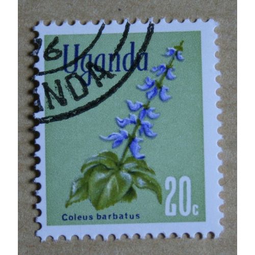 Timbre Oblitéré Ouganda