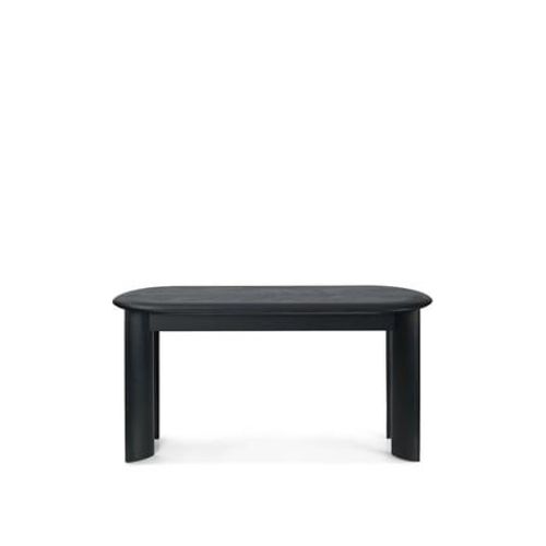 Ferm Living - Banc Bevel - Hêtre, Huilé Noir - Noir