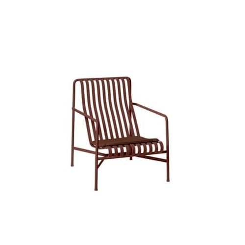 Hay - Coussin Pour Fauteuil Palissade Lounge Haut - Rouge Fer - Rouge