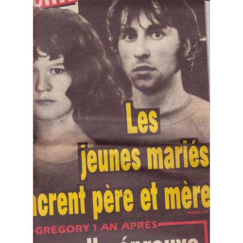 *Le Nouveau Detective*  N° 162 : Les Jeunes Maries Massacrent Pere Et Mere