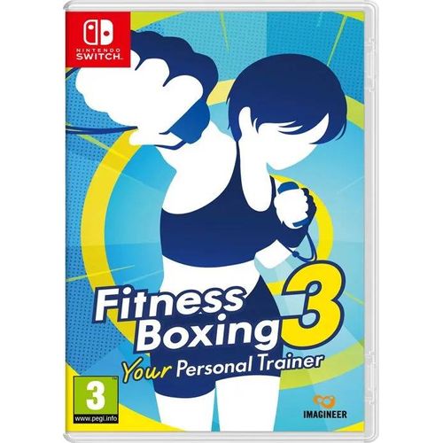 Support de simulation - Nintendo - NSS213 - Fitness Boxing 3 - Compatible avec Nintendo Switch