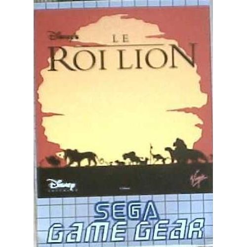 Le Roi Lion Game Gear