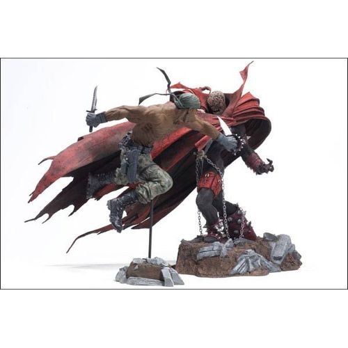 Spawn 27 - Coffret Figurines Spawn Vs. Al Simmons Deluxe