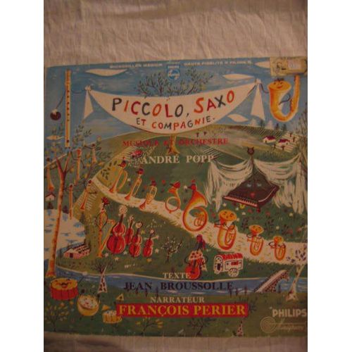 Piccolo Saxo Et Compagnie   ( 25 Cm )