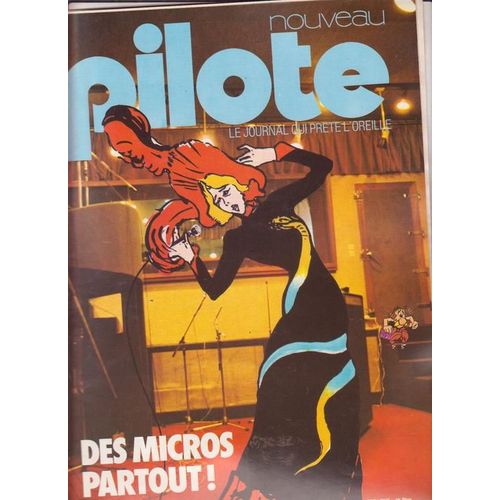 Hebdomadaire Pilote N° 740 : Des Micros Partout!