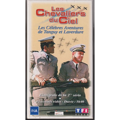 Les Chevaliers Du Ciel L'intégrale 2ème Série Vhs 3 Cassettes -