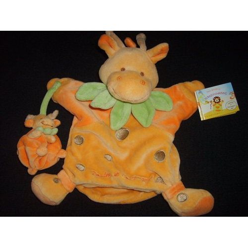 Doudou Et Compagnie Marionette  Vache Et Son Bébé