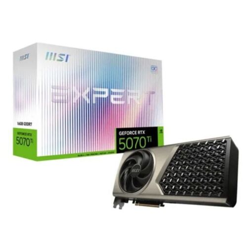 MSI RTX 5070 Ti EXPERT OC 16G, GeForce RTX 5070 Ti, 16 GB GDDR7, PC...