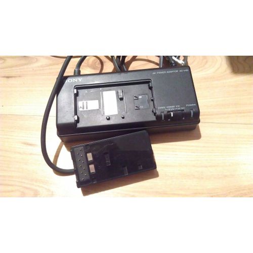 SONY Chargeur AC-V60 Batterie Caméscope NP-33/55/55H/60D/66/66H/77H/77HD/80/90/98/99 [CCD-TR/F/SP]