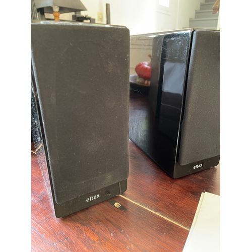 enceintes bibliothèque ELTAX ( fabricant Danois)