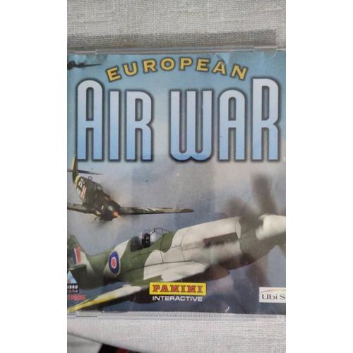 Jeu Pc European Air War Ubi Soft Hasbro Interactive French Version Française Micro Prose Panini Avec Manuel Du Jeu Sur Cd Cd-Rom
