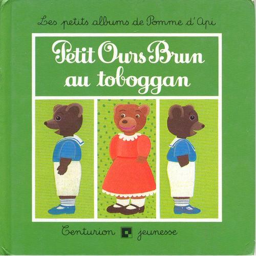 Petit Ours Brun Au Toboggan