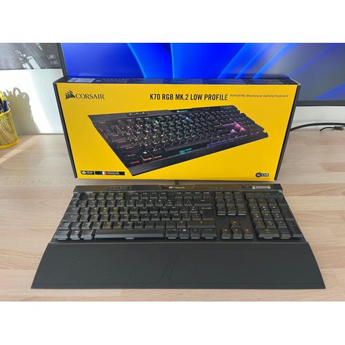 Clavier Corsair K70 RGB MK.2 LOW PROFILE