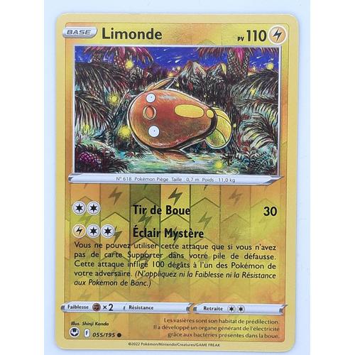Limonde Reverse - Pokémon - Set Tempête Argentée - 055/195 - Eb12 -Française