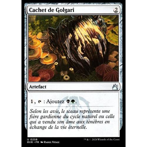 Cachet De Golgari - Magic - Ravnica Remastered Vf - U - 258