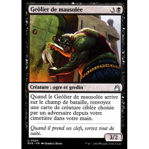 Geôlier De Mausolée - Magic - Ravnica Remastered Vf - U - 84