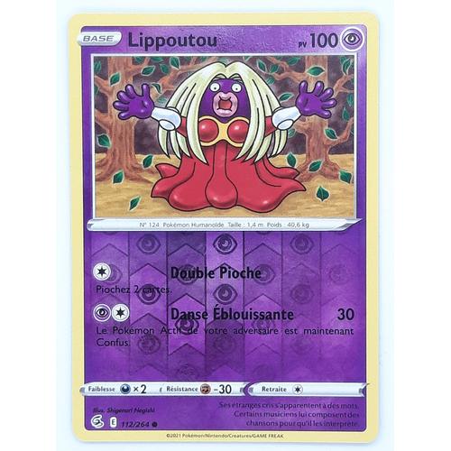 Lippoutou Reverse - Pokémon - Set Poing De Fusion - 112/264 - Eb8 - Française