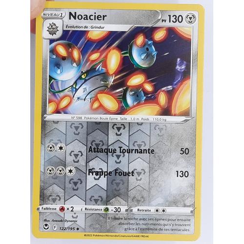Noacier Reverse - Pokémon - Set Tempête Argentée - 122/195 - Eb12 -Française