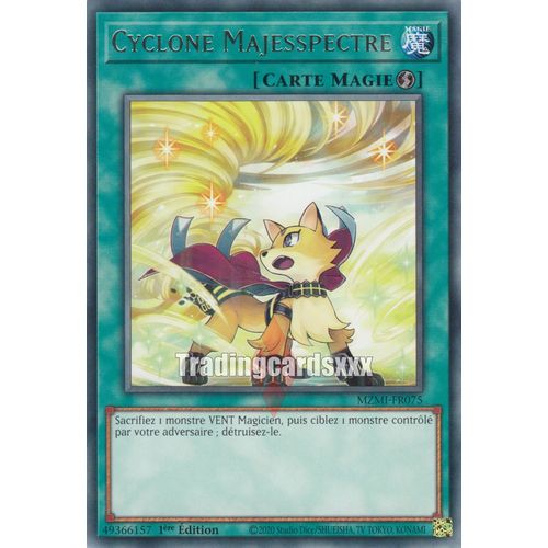 Yu Gi Oh Mzmi Fr075 Cyclone Majesspectre Rare