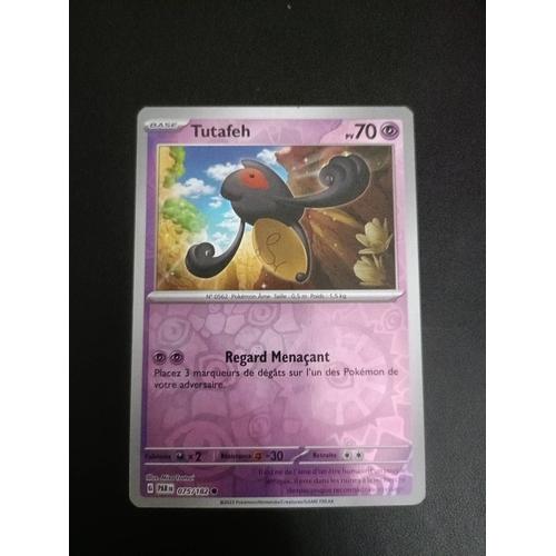 Carte Pokémon Tutafeh 075/182 Reverse Faille Paradoxe