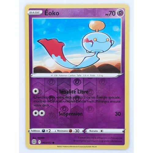 Eoko Reverse - Pokémon - Set Stars Etincelantes- 063/172 - Eb09 - Française