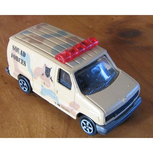 Ford Econoline Squad Forces - 1/63 Ème-Majorette