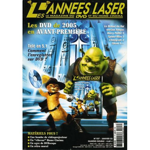Les Annees Laser  N° 107 : Les Dvd De 2005 En Avant Première