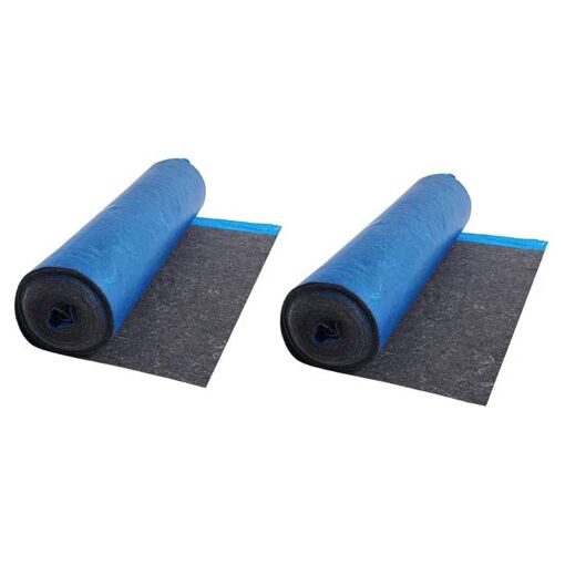 Sous-couche pour Parquet-Duoku-37,2 m²-Isolante 2 x 18,6 m²-Paisseur 3 mm-Fibre