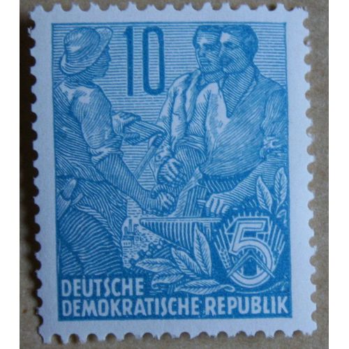Timbre D.D.R., Allemagne De L'est