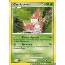 Carte Pokemon Chenipotte 50 pv Platine  x 2 !!! 