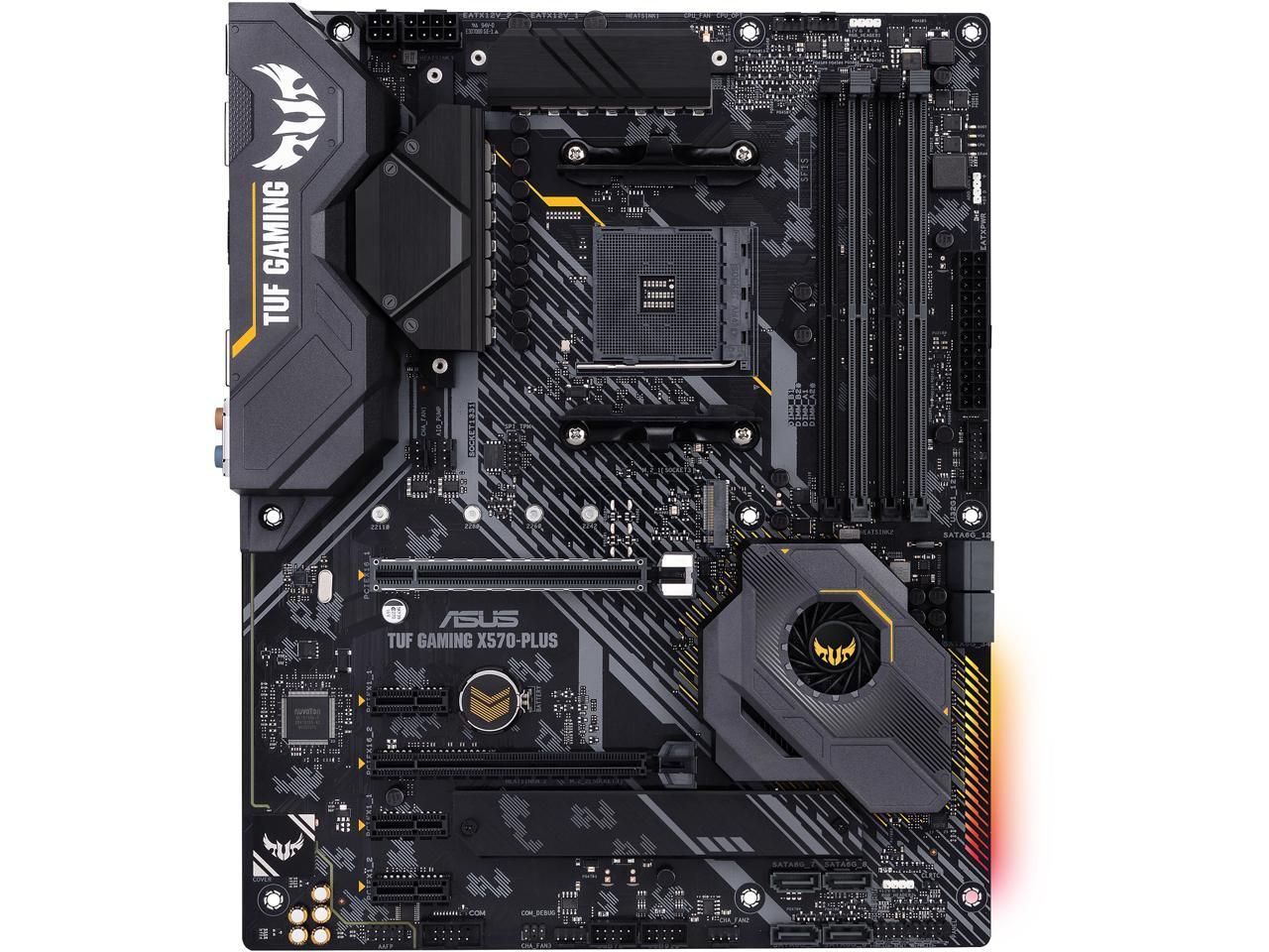 ASUS AM4 TUF GAMING X570-Plus ATX avec PCIe 4.0, Dual M.2, 1... - 2