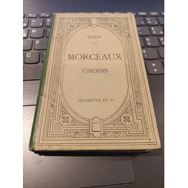 Morceaux Choisis Elien Hachette Et Cie 1872